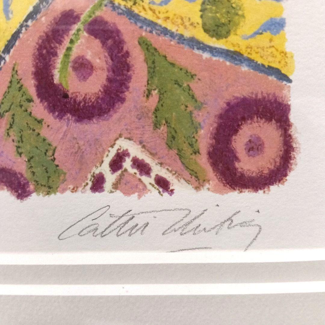 希少 キャシー ホワイティング 額装 直筆サイン・エディション有 大判版画