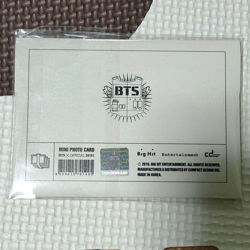 新品未開封◆  BTS 防弾少年団 2nd MUSTER ミニフォトカードセット