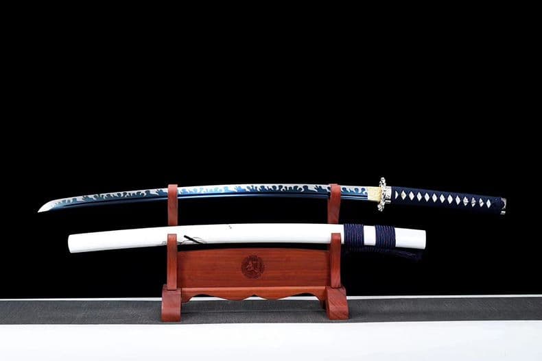 1069-武具 刀装具 日本刀　模造刀 居合刀 武士道 武蔵 鑑賞用 手鍛造打