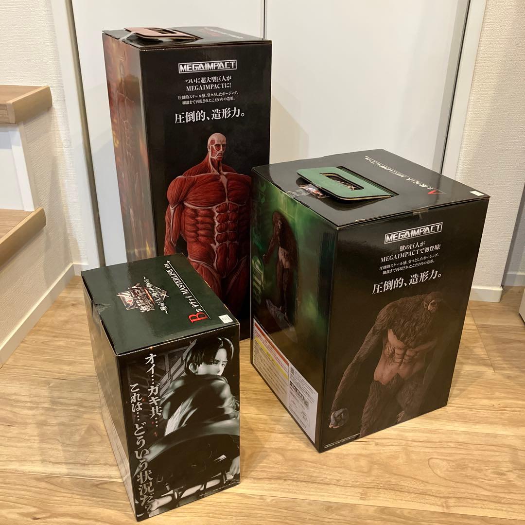 【おまけ付き】一番くじ 進撃の巨人 フィギュアコンプリートセット