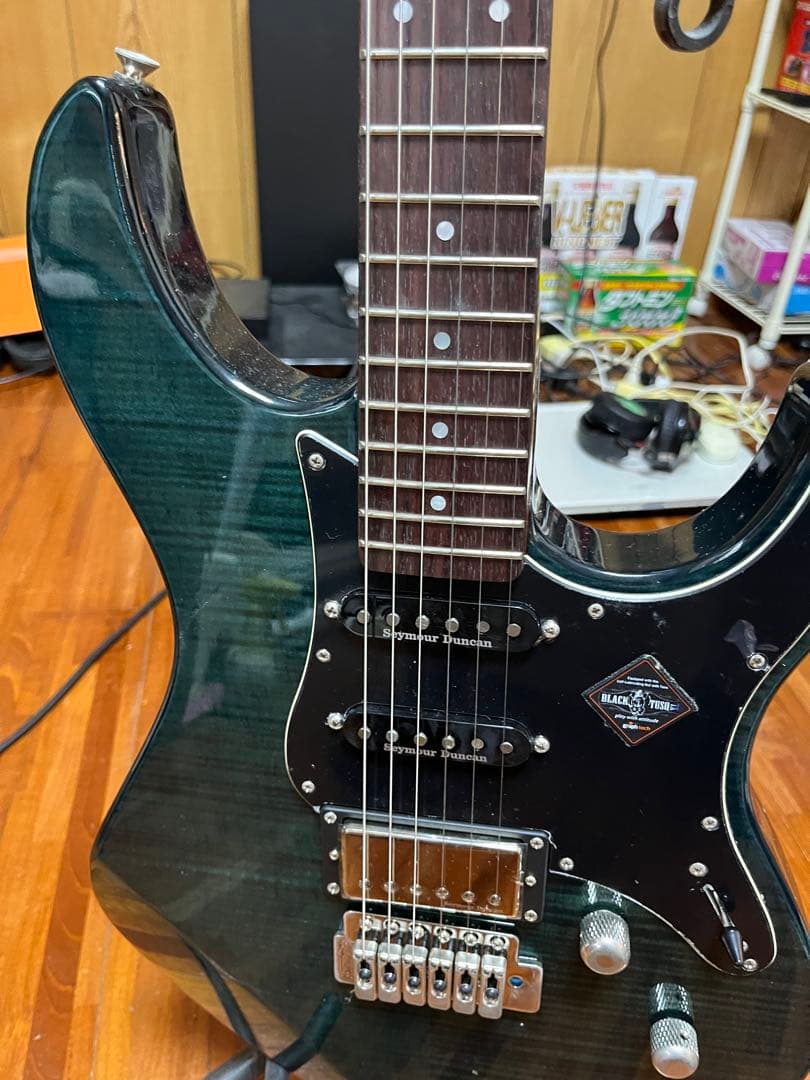 ヤマハエレキギターパシフィカ612 インディゴブルー(ソフトケース付き)