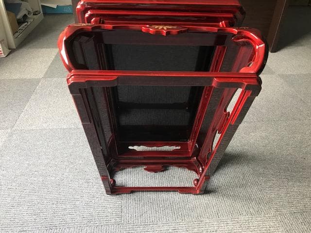 輪島塗　花台　美品