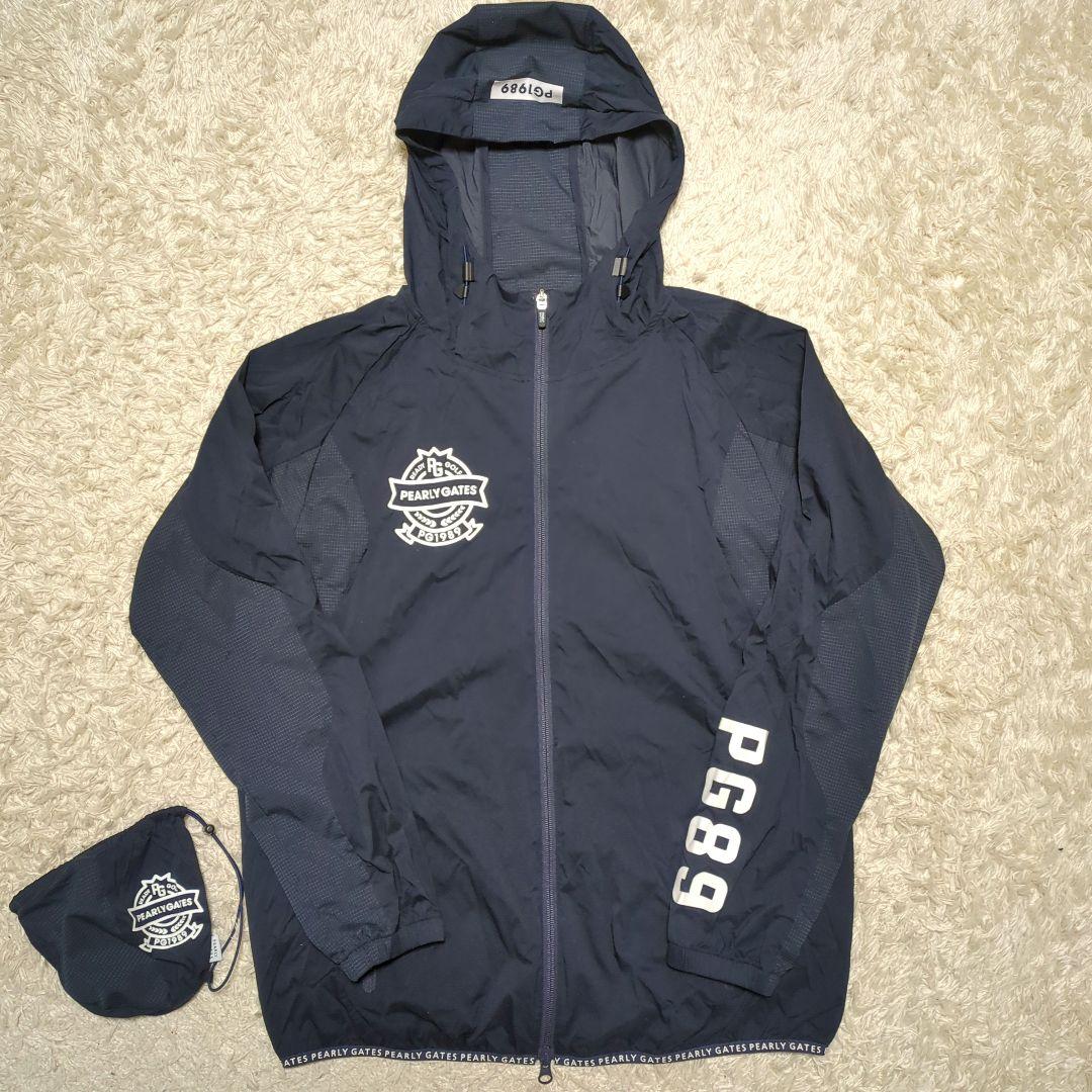 パーリーゲイツ ナイロンパーカー レディース ネイビー 2