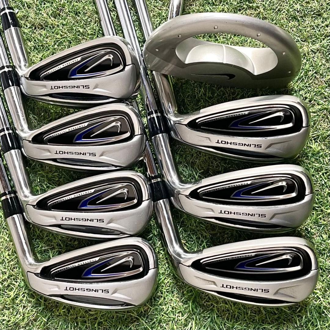 【超美品】ナイキ スリングショット ゴルフクラブセット メンズ 11本 右 廃盤