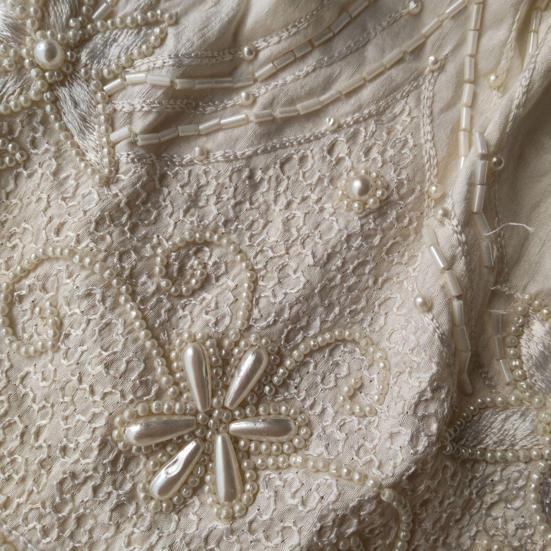 ヴィンテージのドレスをリメイクしたドールドレス♡