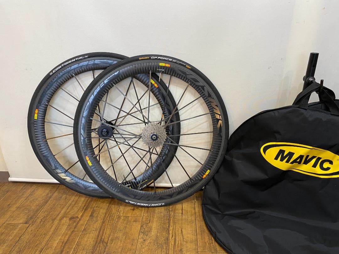 マビック　コスミックカーボン　SLR　SSC 　美品　リムブレーキ