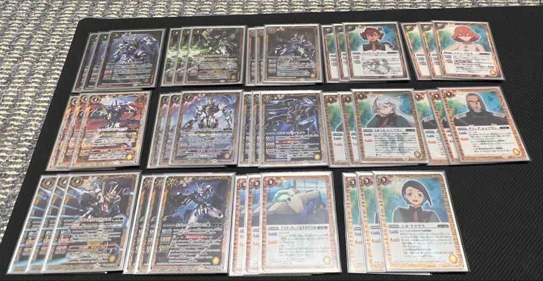 バトルスピリッツ　ガンダム 水星の魔女　全種　デッキセット