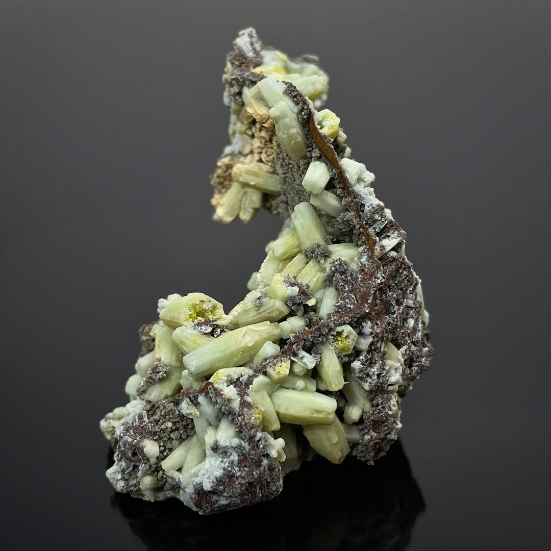 プルンボグマイト　鉛ゴム石　鉱物標本　原石鉱石　天然石　ストーン　バイカラー