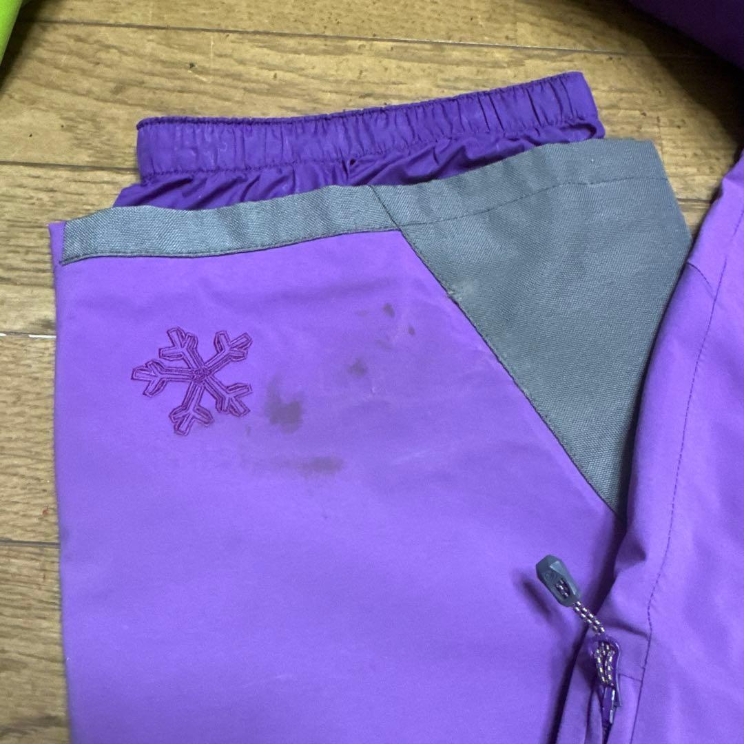 Mammut DRYtech スキーウェア グリーン/パープル