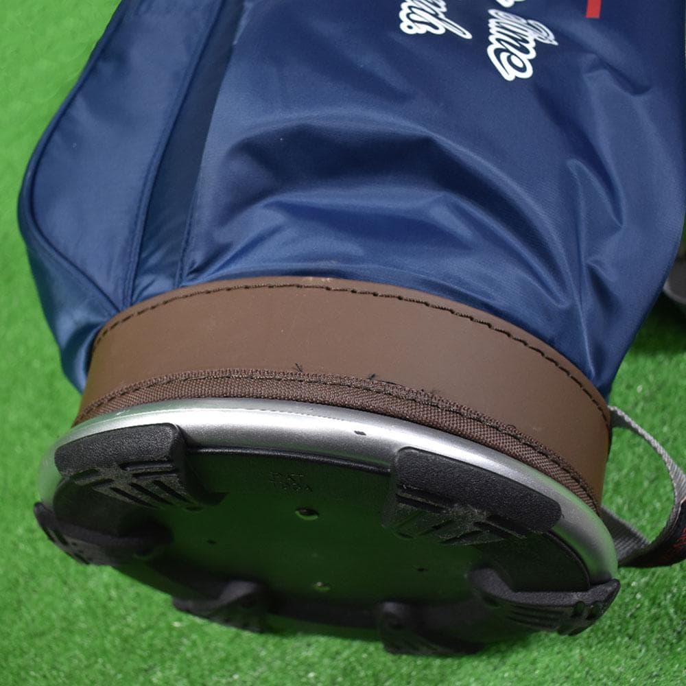 は*く様 adabat/アダバット キャディバッグ9型【ネイビー】美品！