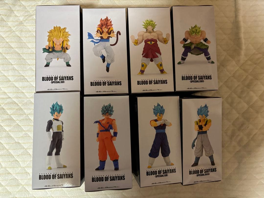 BLOOD OF SAIYANS フィギュア 8体セット