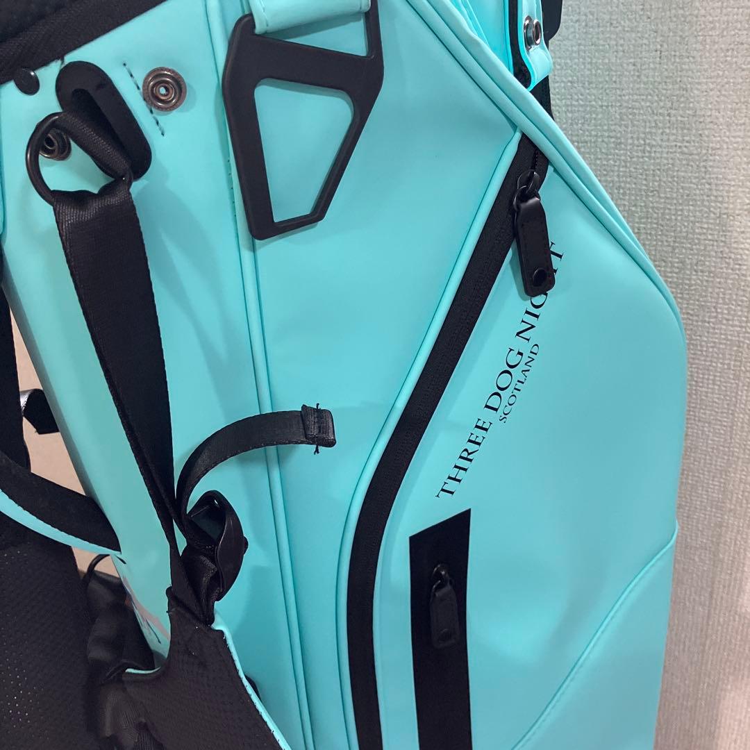 新品 TDN GOLF スコットランド発 プレミアム スタンドバッグ ブルー