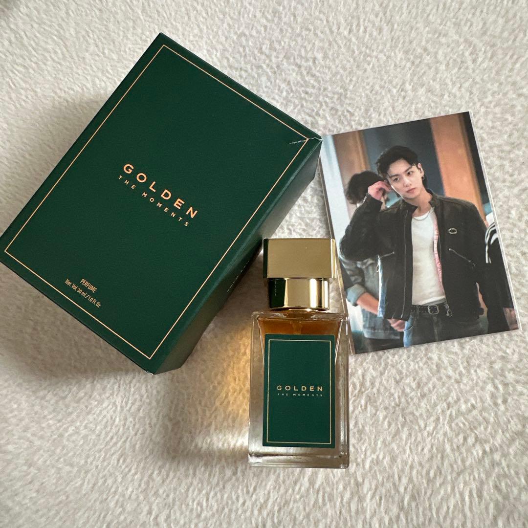 BTS ジョングク GOLDEN 香水 トレカ付き 韓国展示会