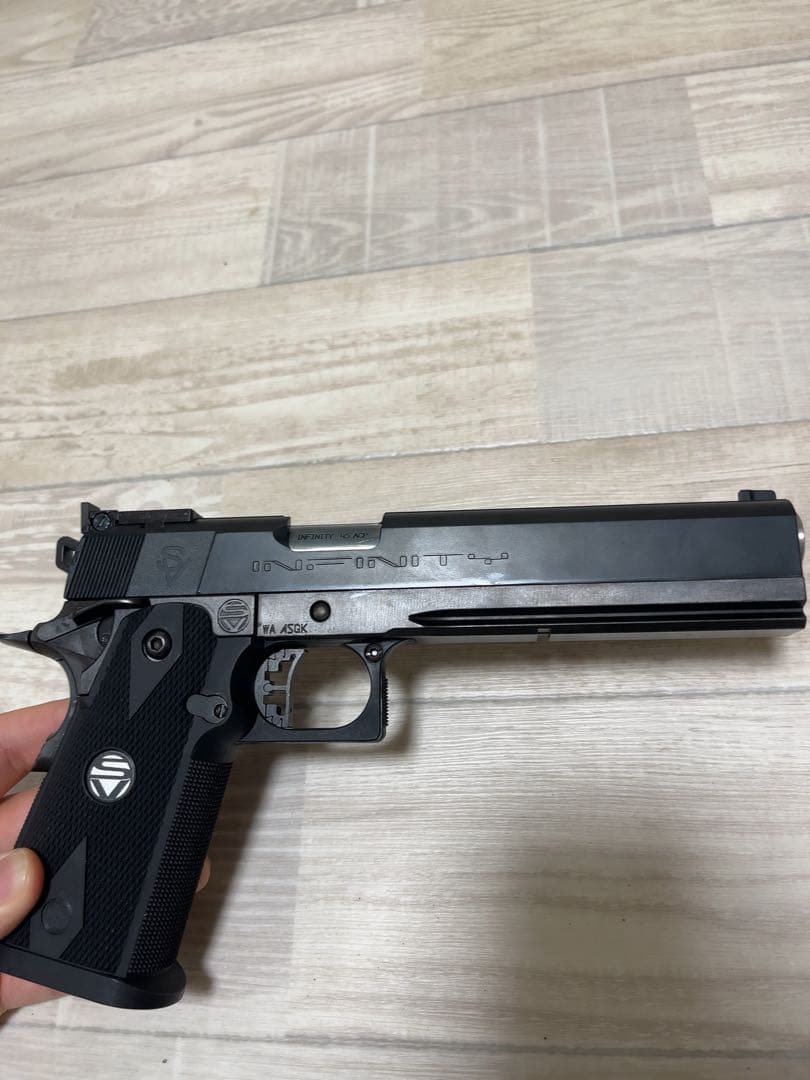 ウエスタンアームズ INFINITY 6.0 ガンブラック中古カスタム【WA】