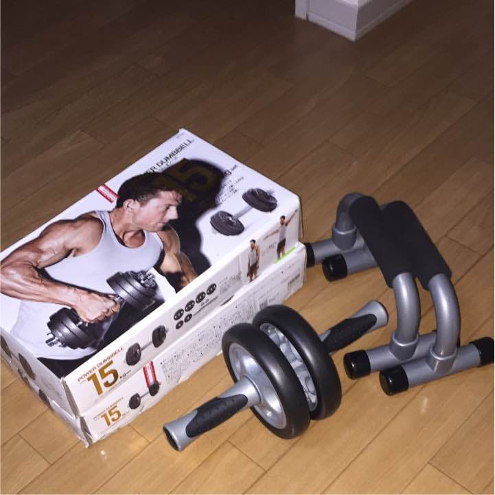 筋トレグッズ三点セット