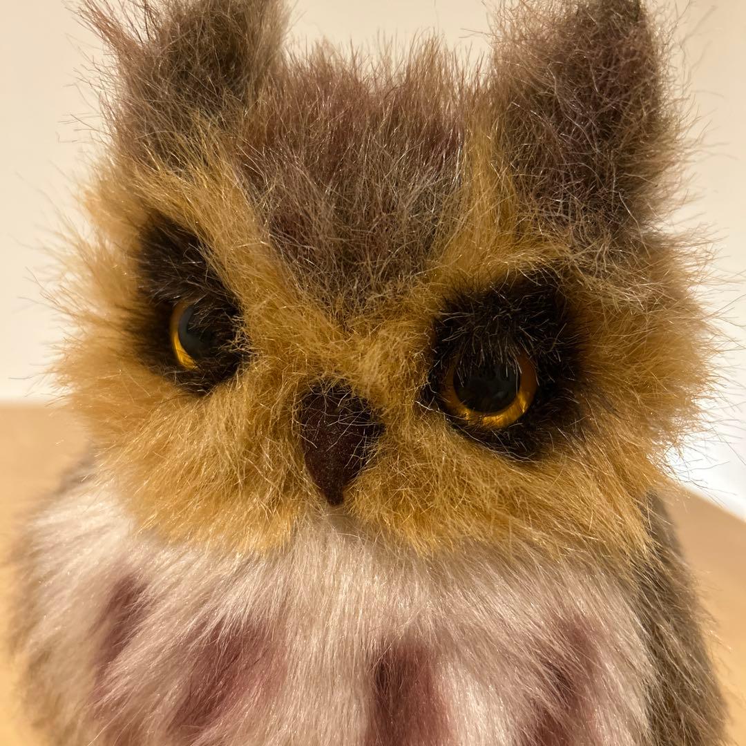 やまね工房　トラフズク　ぬいぐるみ