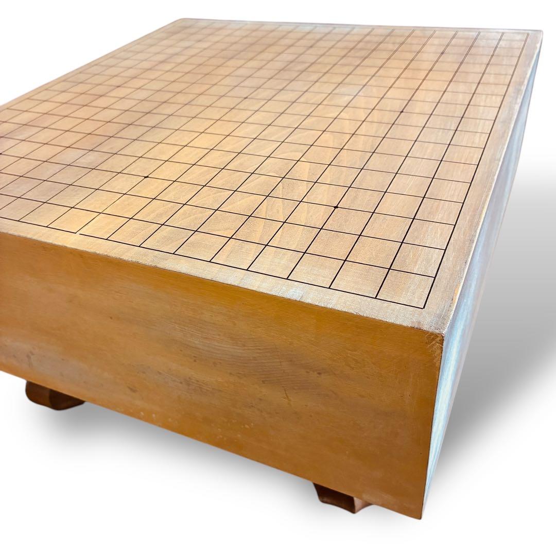 囲碁盤 へそ 脚付き 板目 蛤碁石 碁笥 碁盤 囲碁セット 木製 ボード