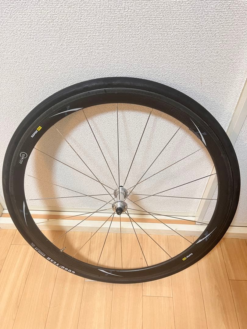 手組みカーボンホイール GOKISO SAPIM White industrys