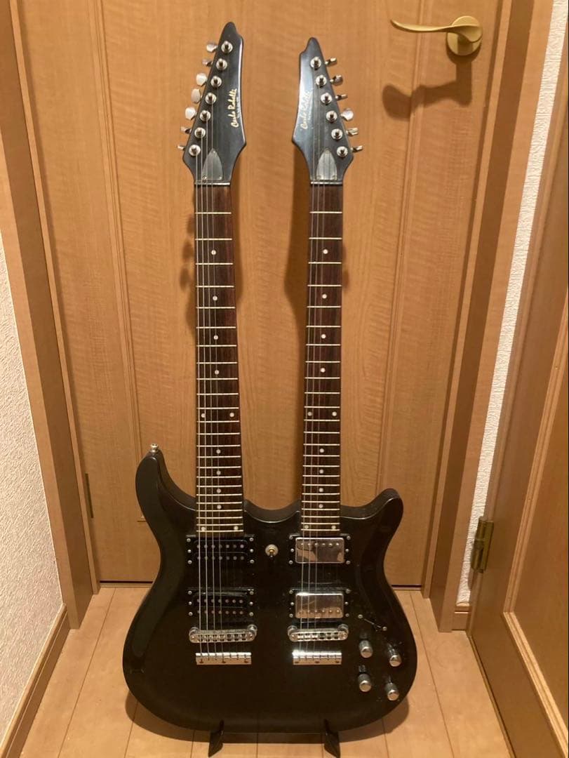 メーカー不明ダブルネックギター