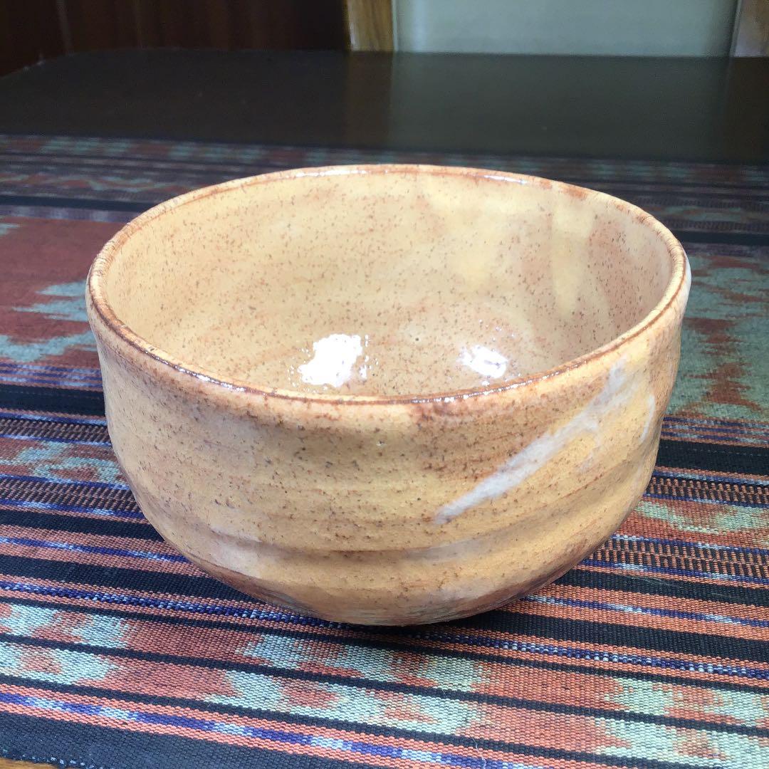 山口県指定無形文化財　萩焼　十四代　坂倉新兵衛　抹茶茶碗