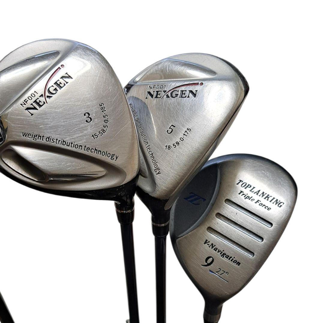 メンズ　ゴルフクラブセット　ゼクシオ　ネクスジェン