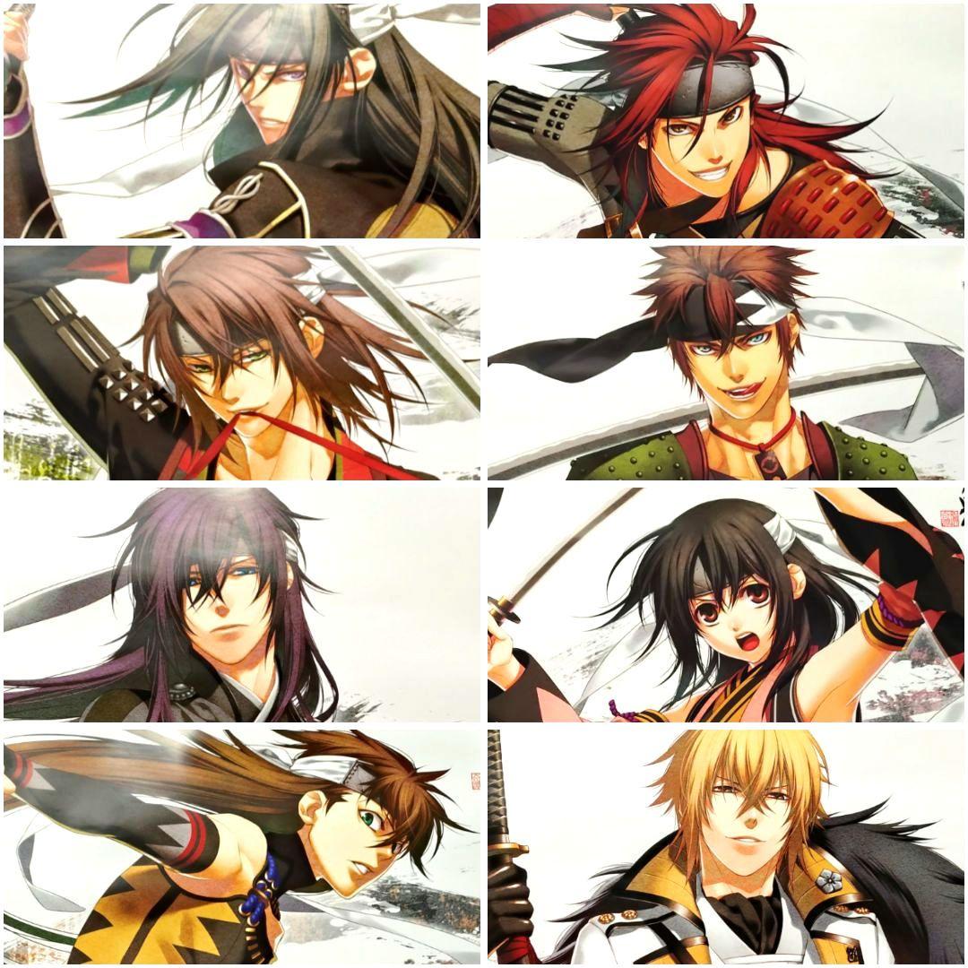 薄桜鬼 合戦 B2ポスター カズキヨネ 8枚セット C77 コミケ 未使用