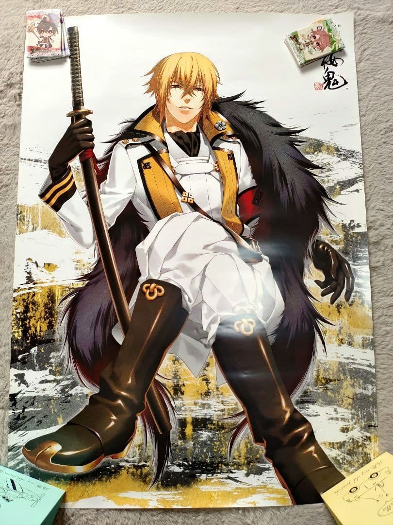 薄桜鬼 合戦 B2ポスター カズキヨネ 8枚セット C77 コミケ 未使用