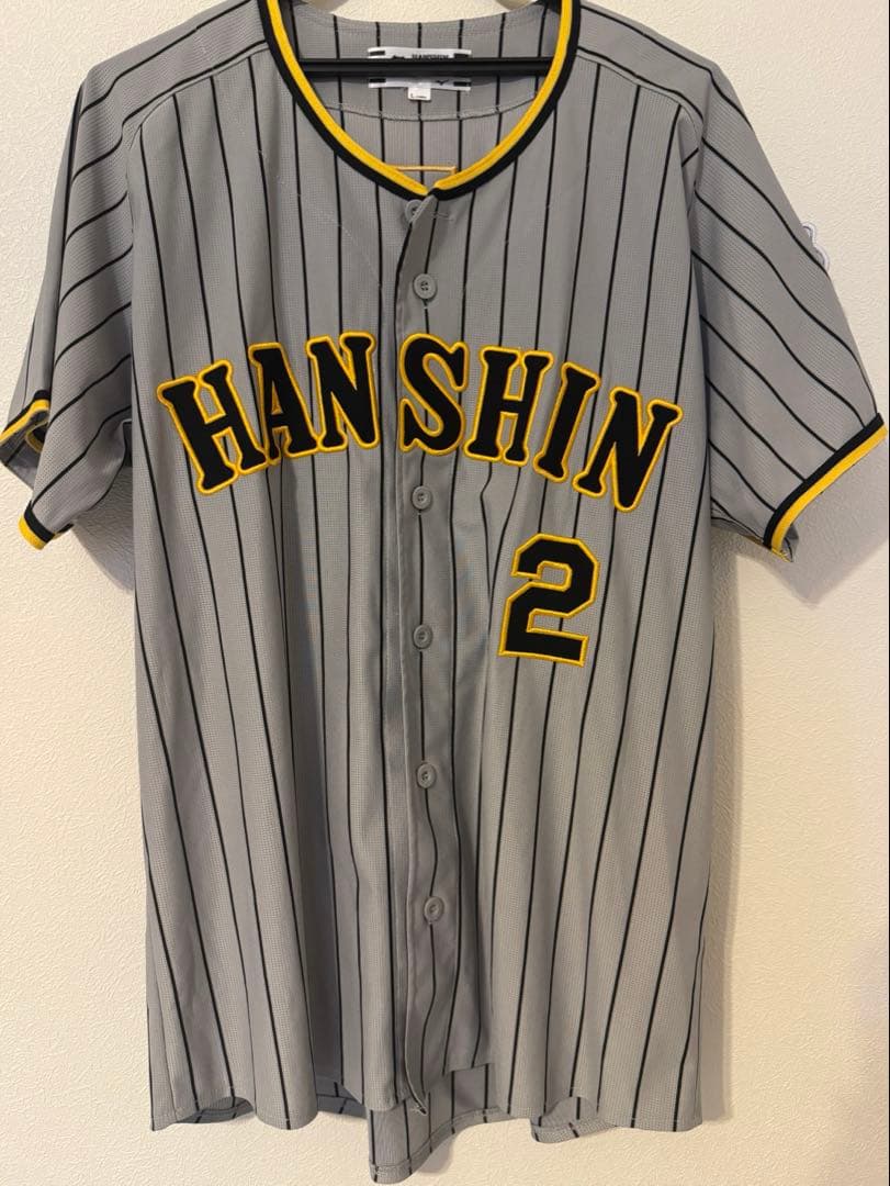 阪神タイガース 梅野隆太郎 選手 直筆サイン入りユニフォーム サイズL
