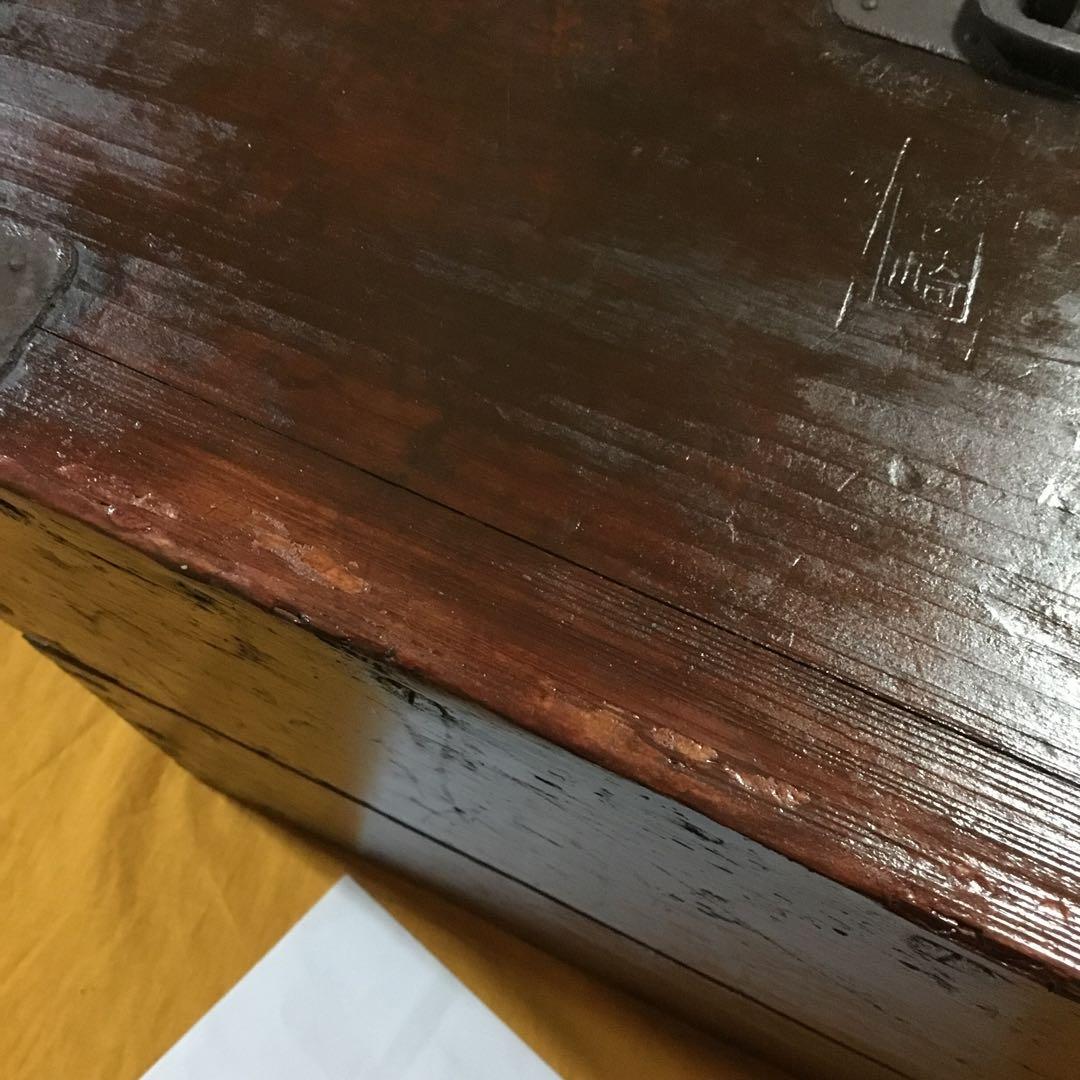 昔の箱です、重いです。　難あり