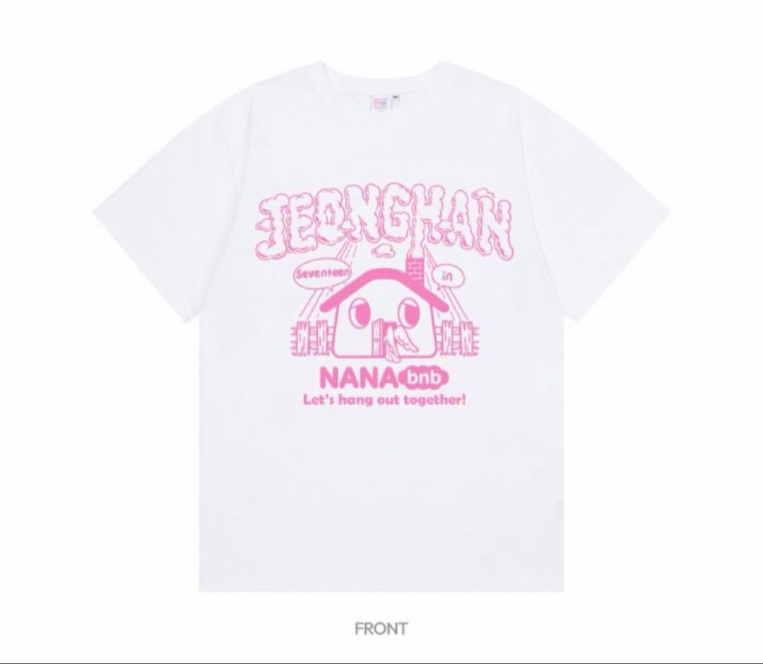 SEVENTEEN セブチ NANA bnbナナ民泊 Tシャツ ジョンハン M