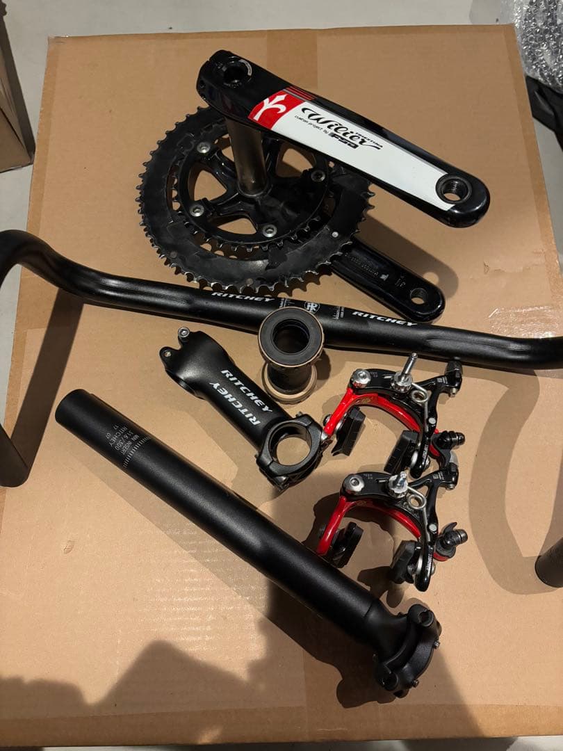 wilier ritchey FSAハンドル シートポスト クランク ブレーキ