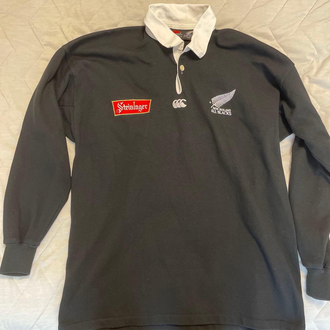 Canterbury オールブラックス ラガーシャツ Mサイズ