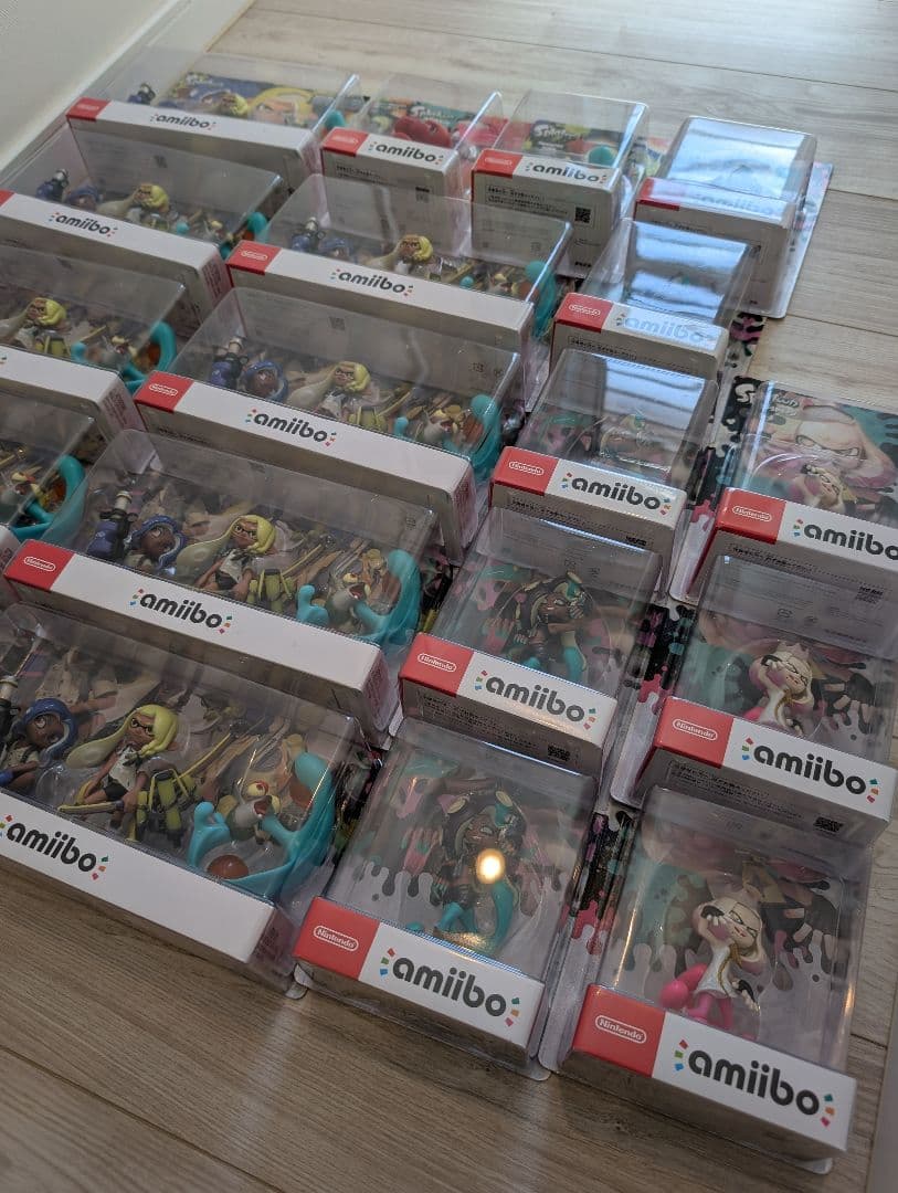 【新品未開封】amiibo　スプラトゥーン各種　まとめ売り