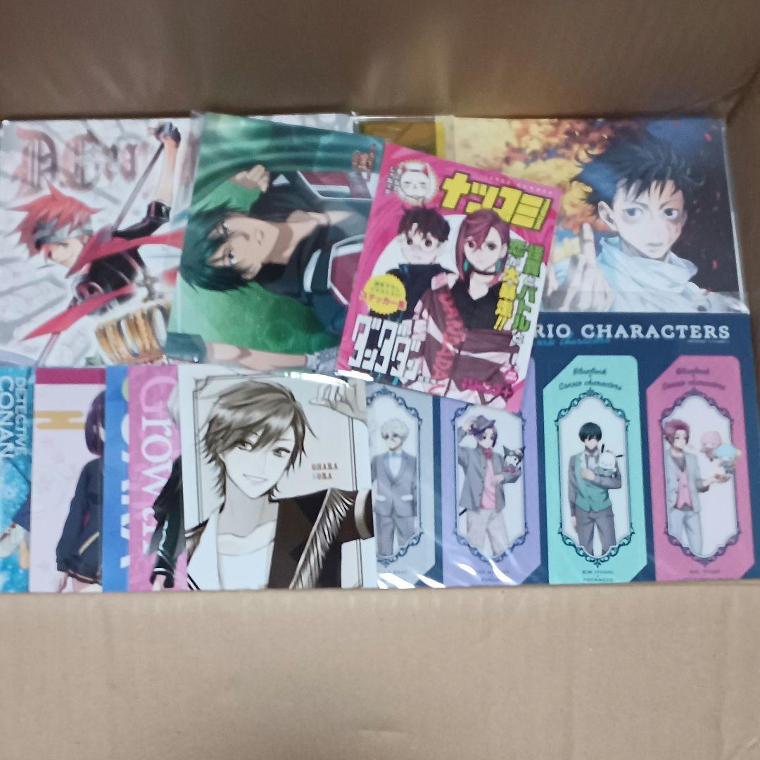 500点以上!! 紙類、薄物 アニメグッズ キャラクターグッズ 大量まとめ売り