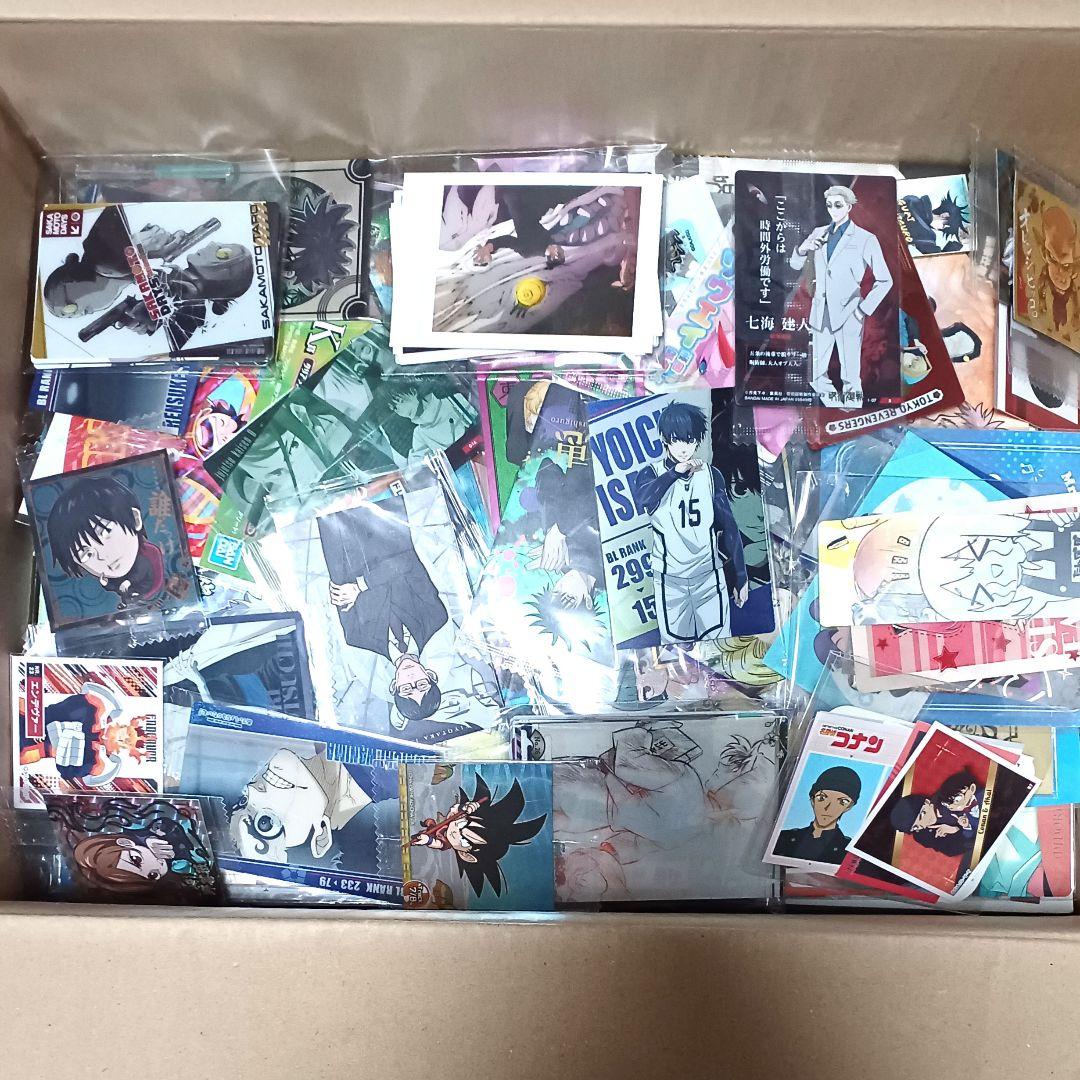 500点以上!! 紙類、薄物 アニメグッズ キャラクターグッズ 大量まとめ売り