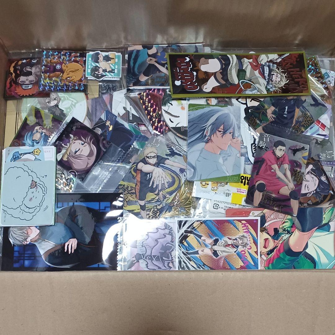 500点以上!! 紙類、薄物 アニメグッズ キャラクターグッズ 大量まとめ売り