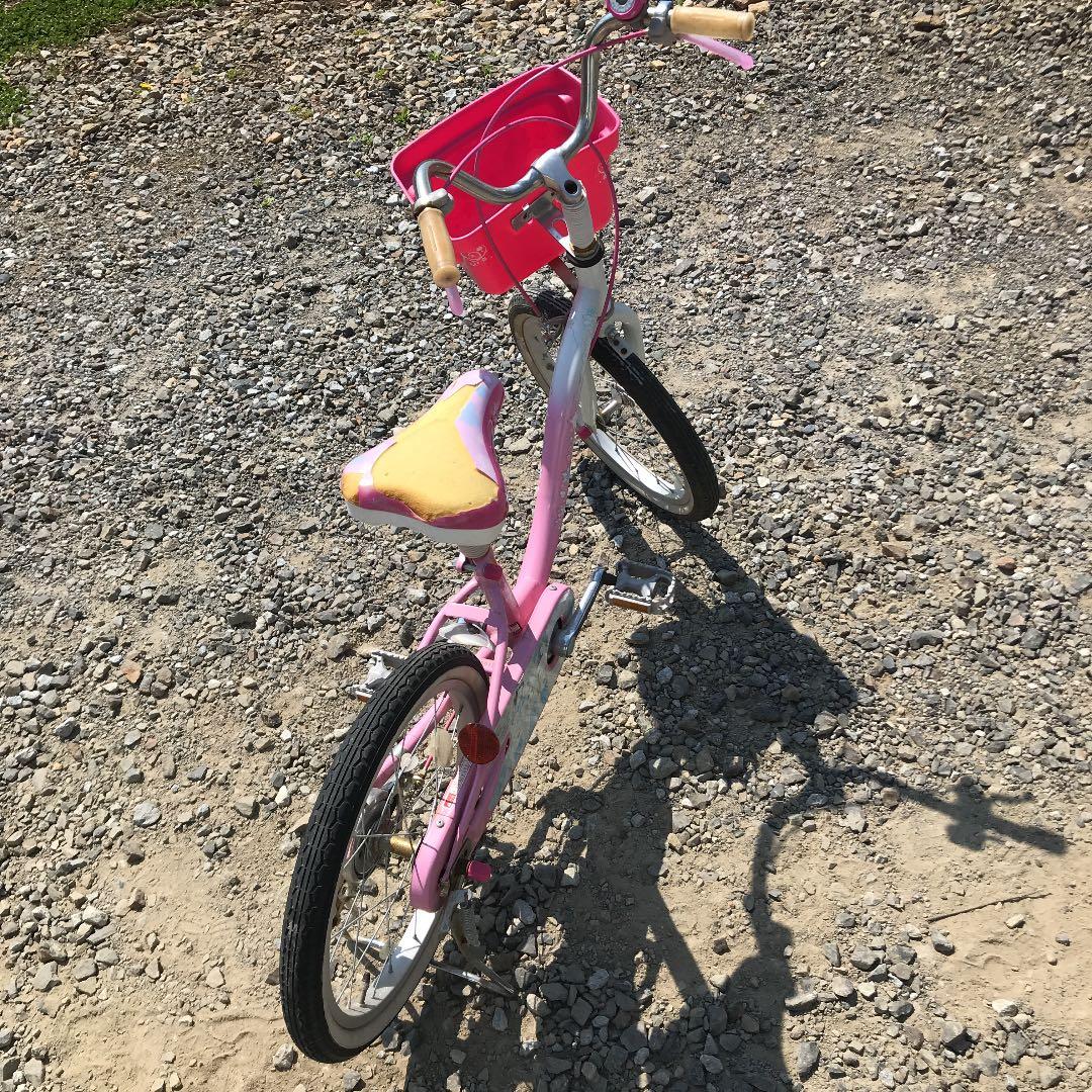 女の子用自転車　18インチ