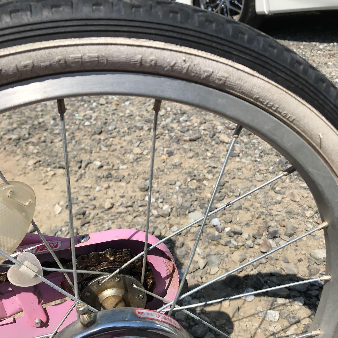 女の子用自転車　18インチ