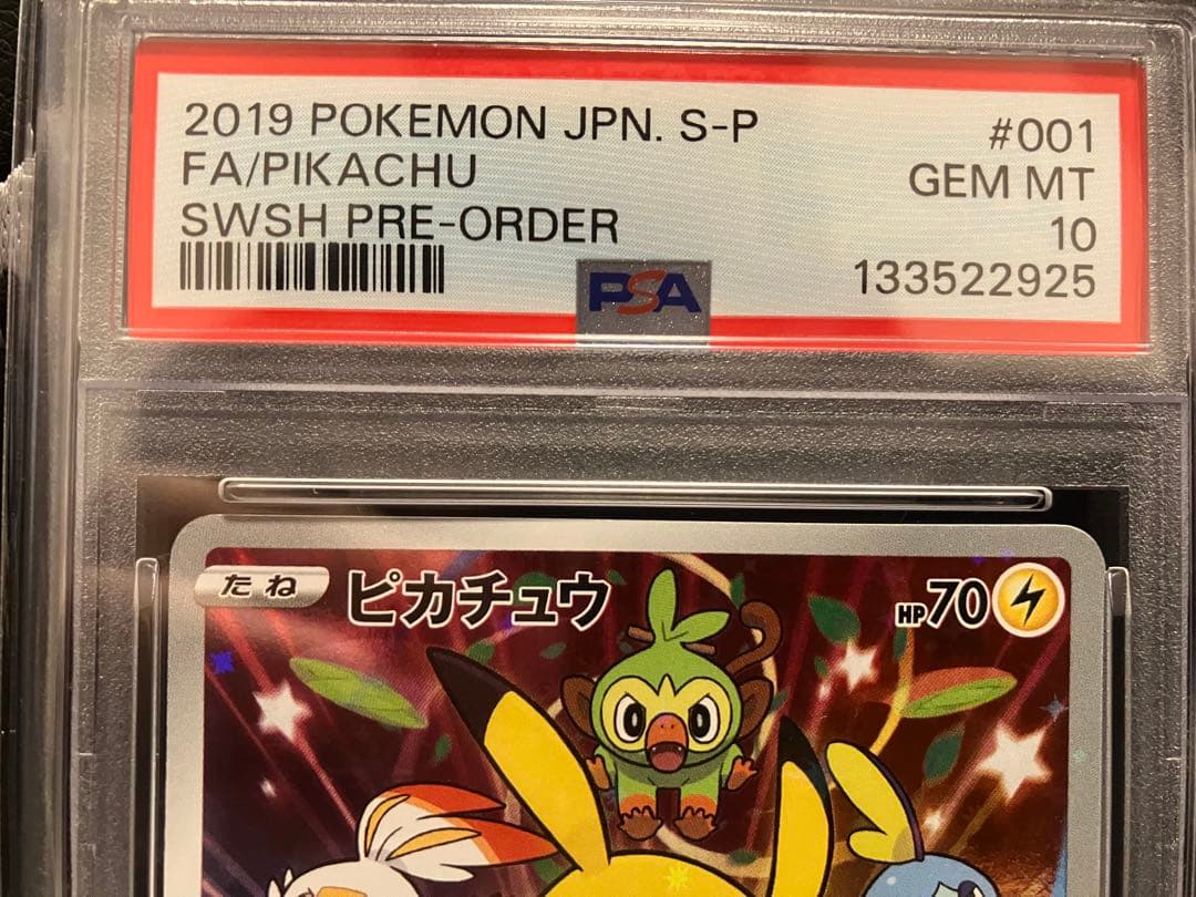 【PAS10】ピカチュウ　ソード&シールド ゲーム購入特典