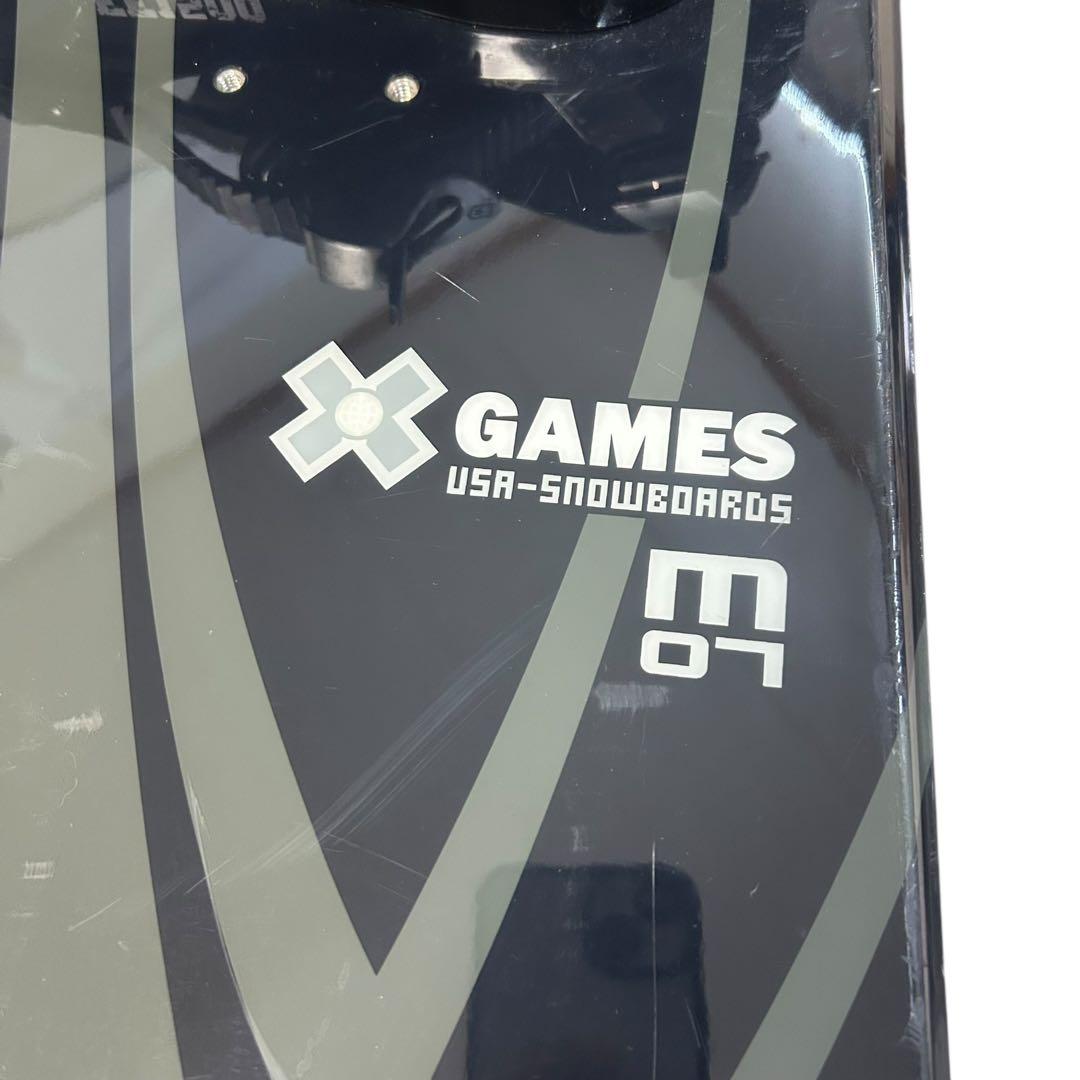 ③スノーボード2点セット　X-GAMES　FIFTY FIFTYビンディング付