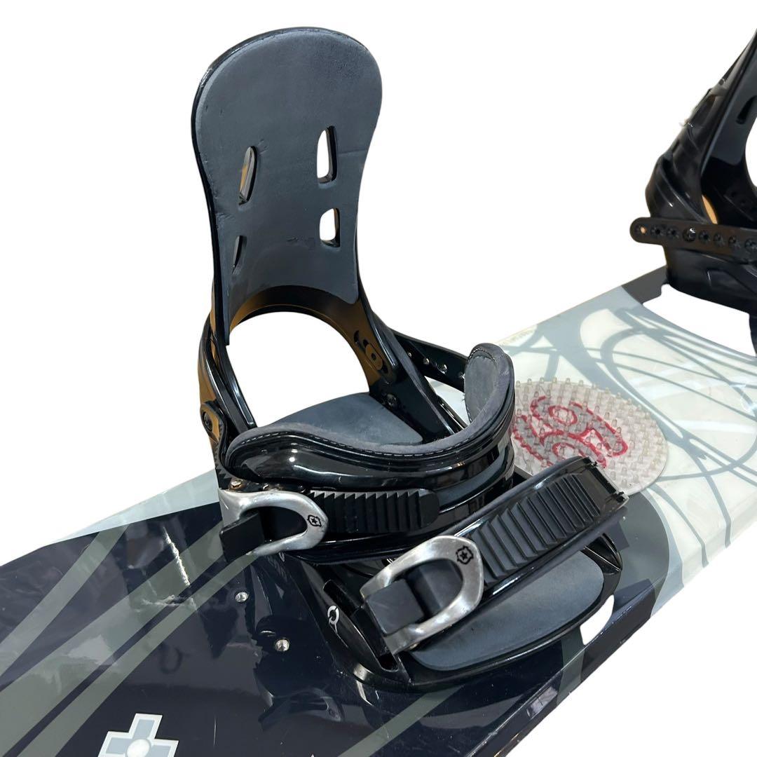 ③スノーボード2点セット　X-GAMES　FIFTY FIFTYビンディング付