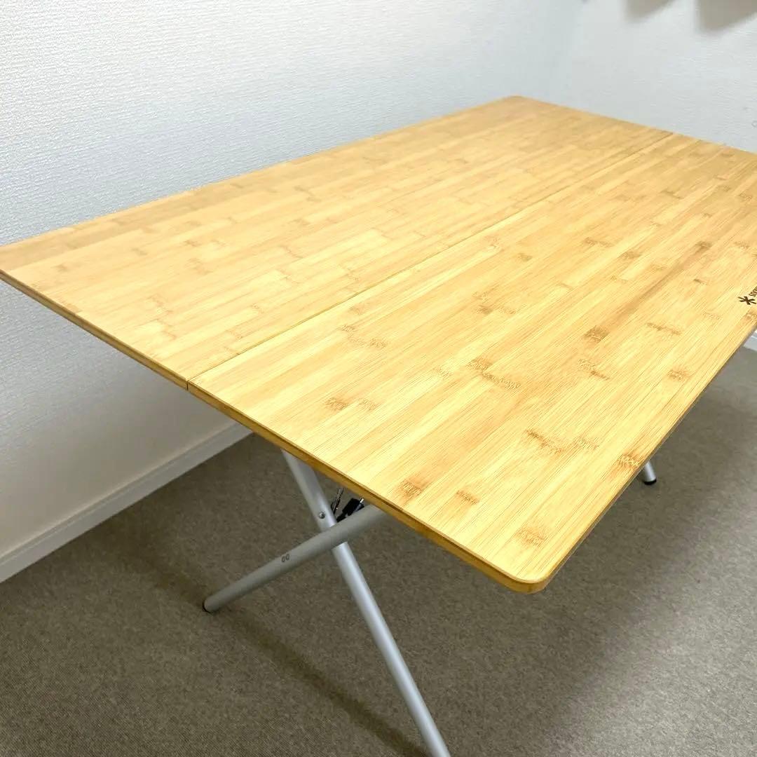 スノーピーク　 ワンアクションテーブルロング竹　LV-015TR