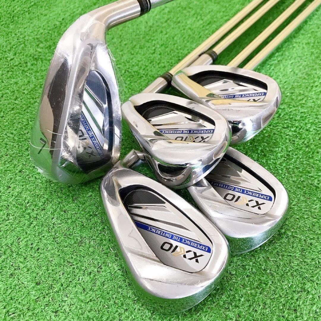 タ88★ゼクシオイレブン XXIO11 7番アイアン5本セット R 純正スチール