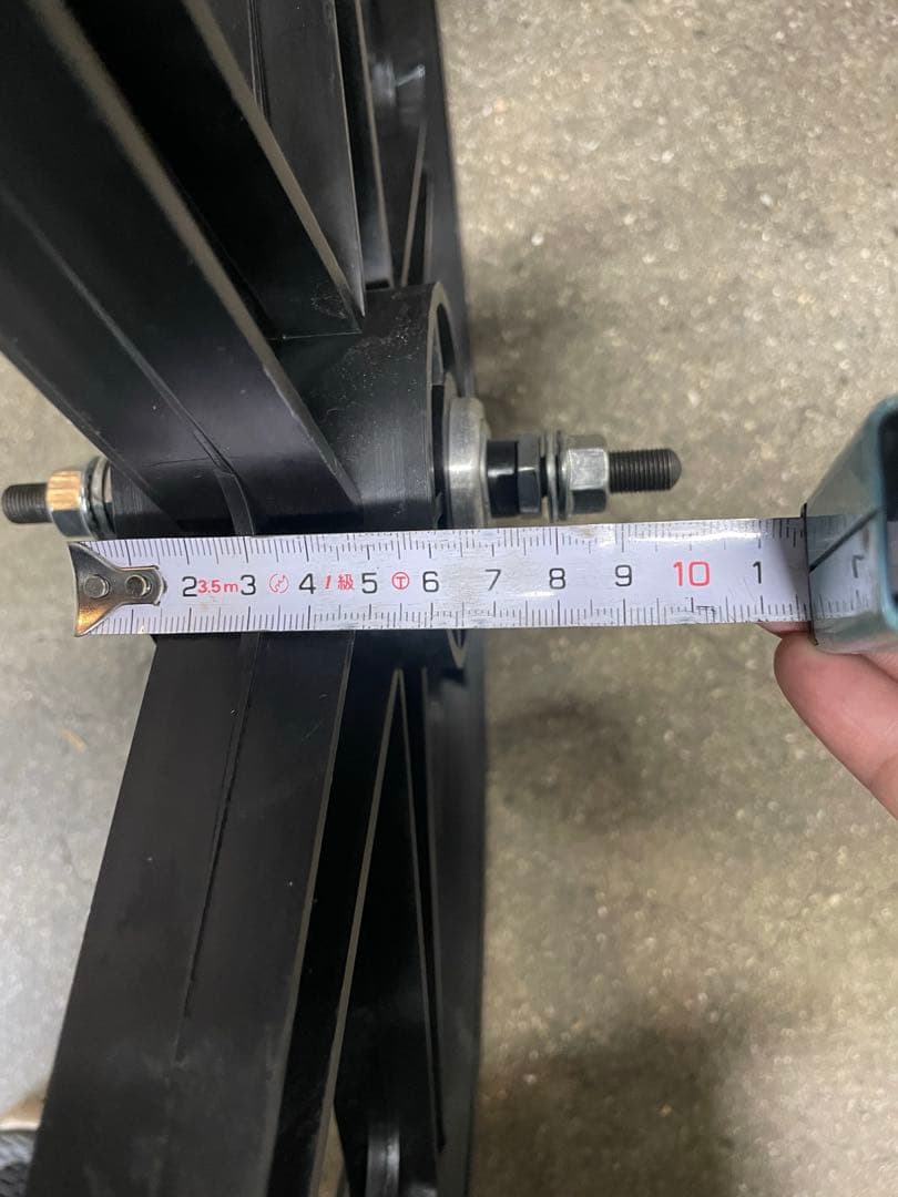 20インチ ブラック BMXプラスチックホイール