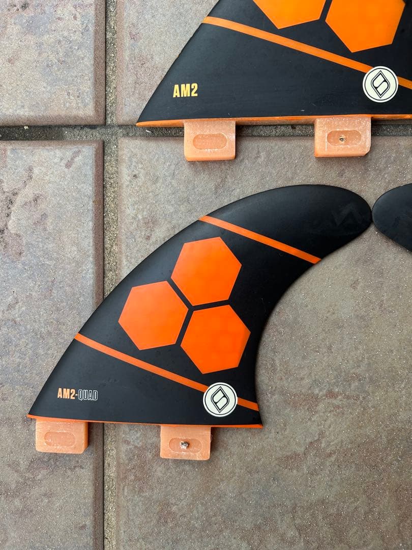 アルメリックFCS AM2 オレンジ 5フィン ケース付