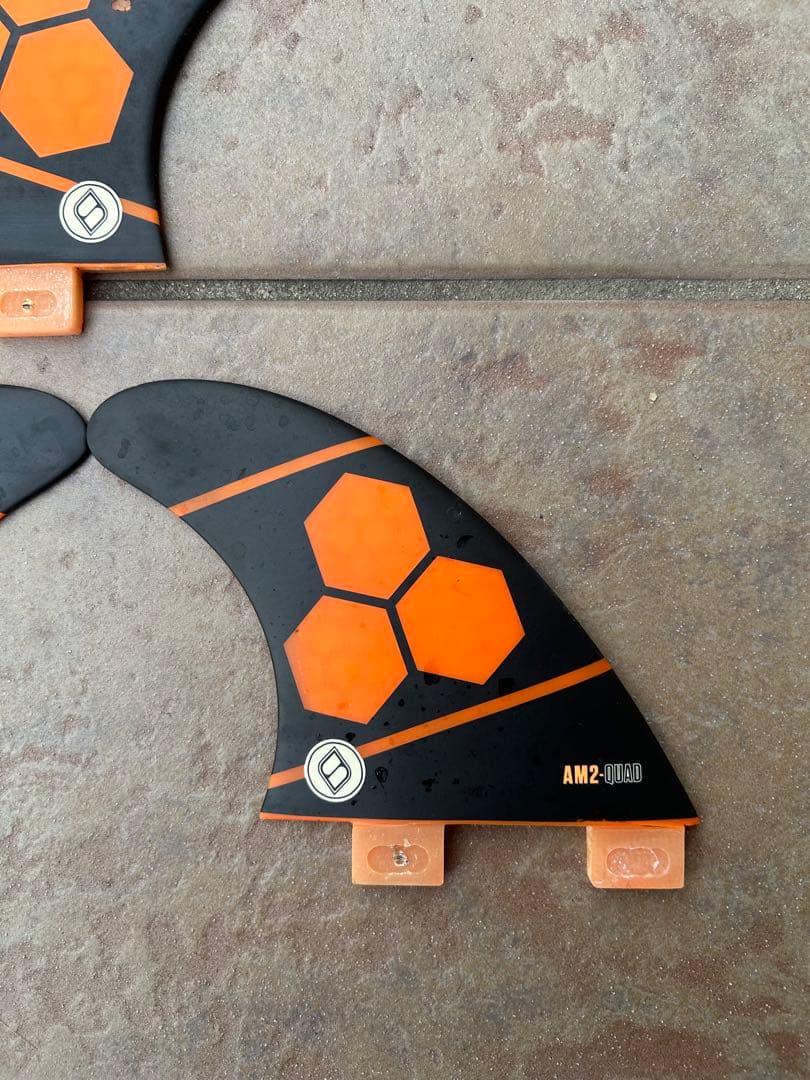 アルメリックFCS AM2 オレンジ 5フィン ケース付