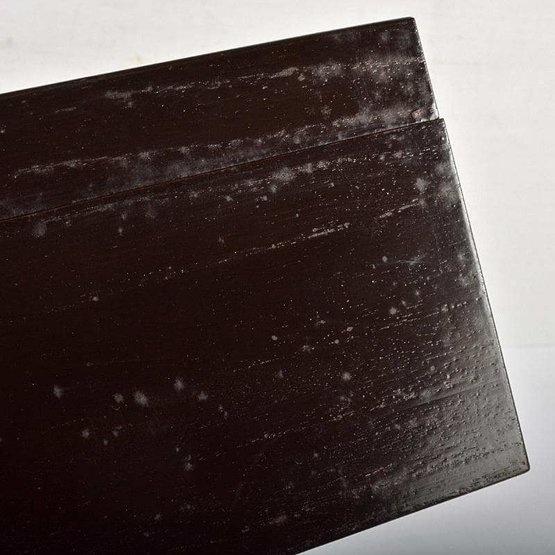 茶道具　利休茶箱　色絵花文茶碗　菊桐蒔絵棗など　七点　一式　V　R7103