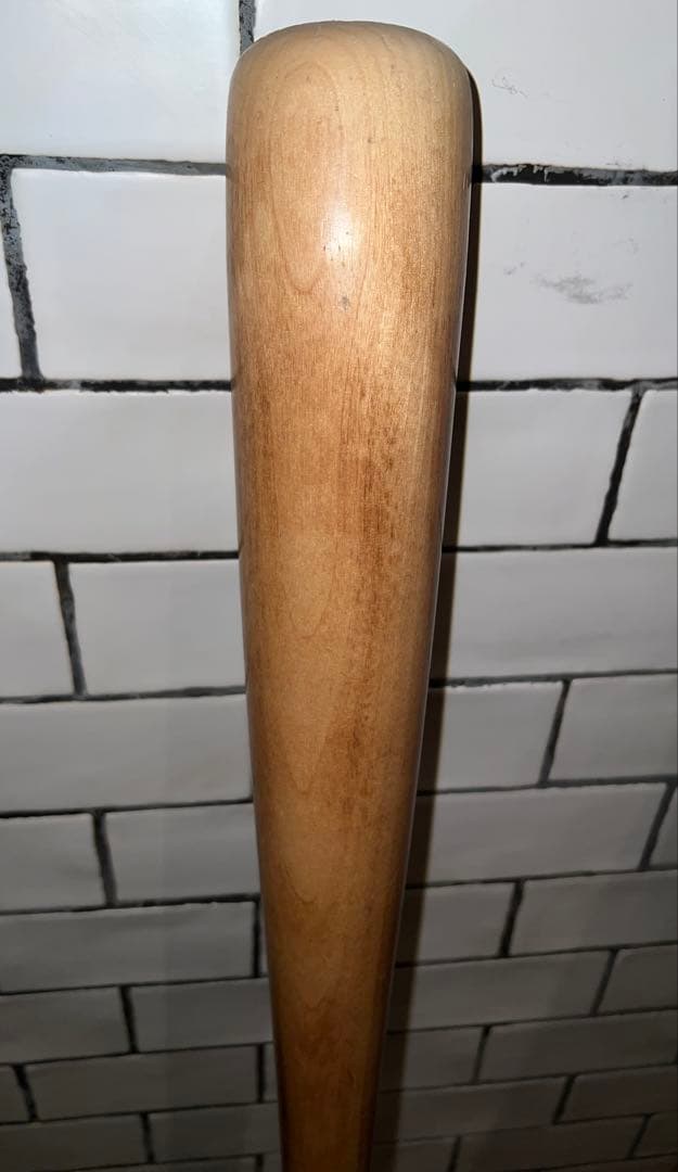 アンダーアーマー限定軟式木製バット794gYY柳田悠岐型イエローバーチ中実仕様