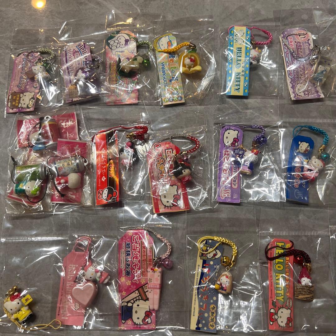 サンリオ 根付けキーホルダー ご当地キーホルダー