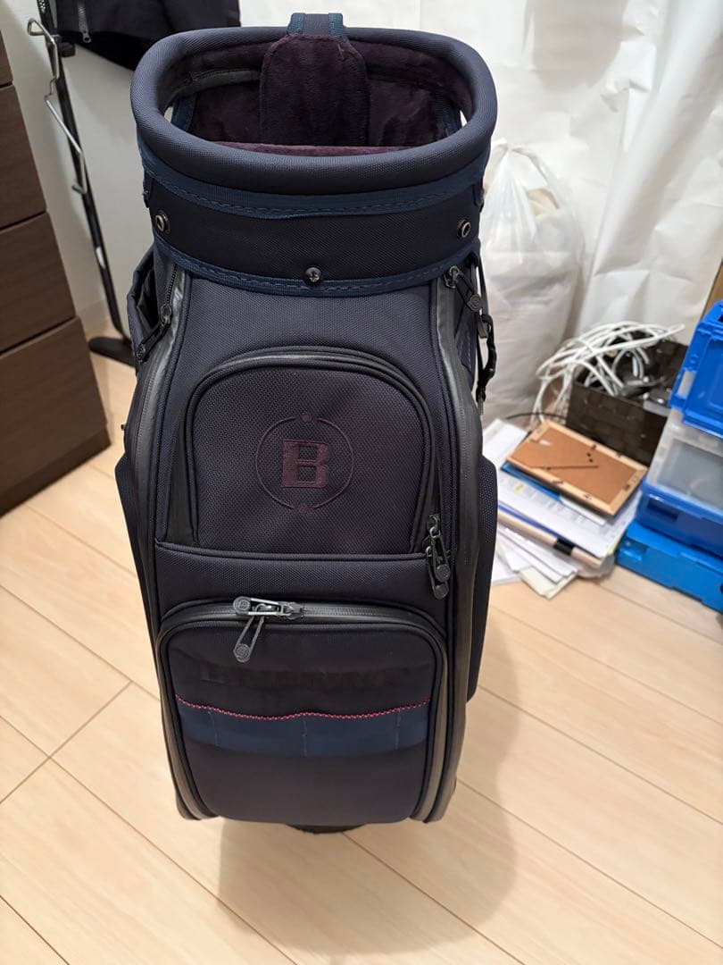 ブリーフィング　ネイビー ゴルフキャディバッグ　CR3➕ネイビードライバーカバー